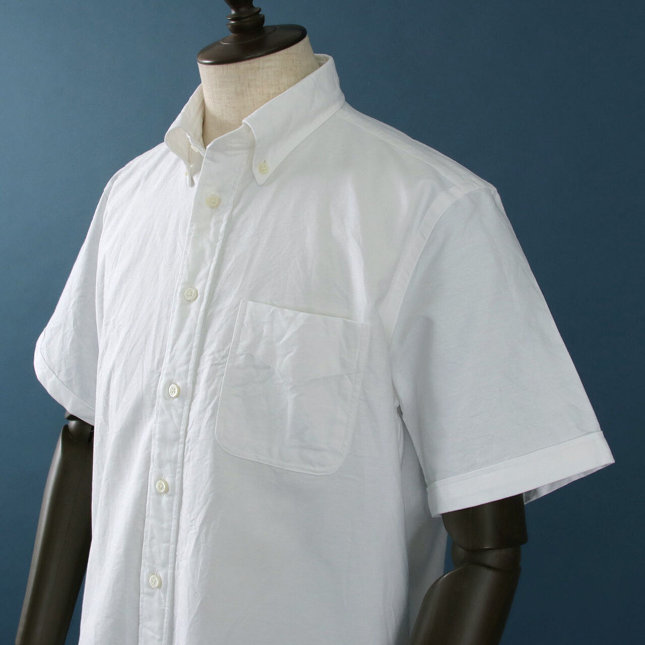 American Oxford S/S Classic Button Down Shirt,, large image number 7