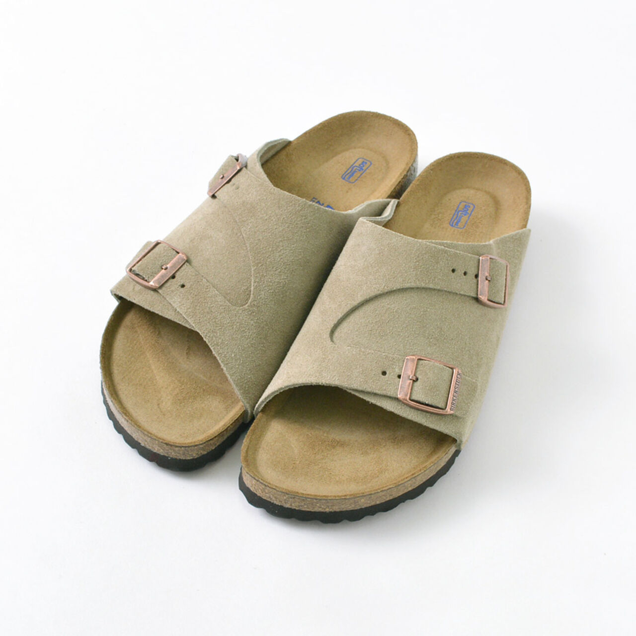 Zurich suede sandals,Taupe, large image number 0