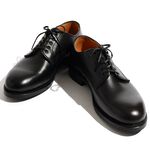 15075 Plain Toe Derby Shoes,Black, swatch