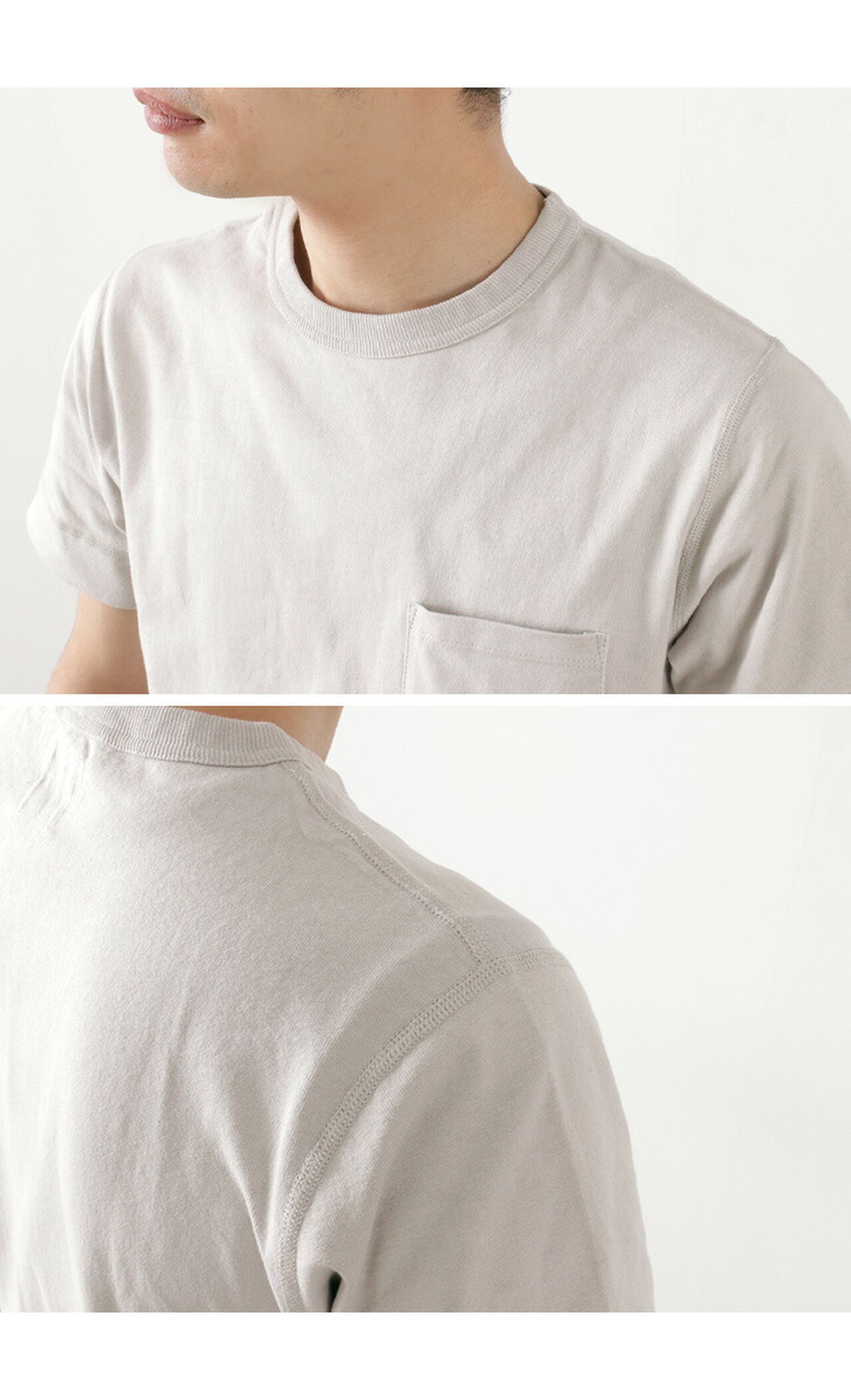 Pocket Crew Neck T-shirt / Short Sleeve,, large image number 5