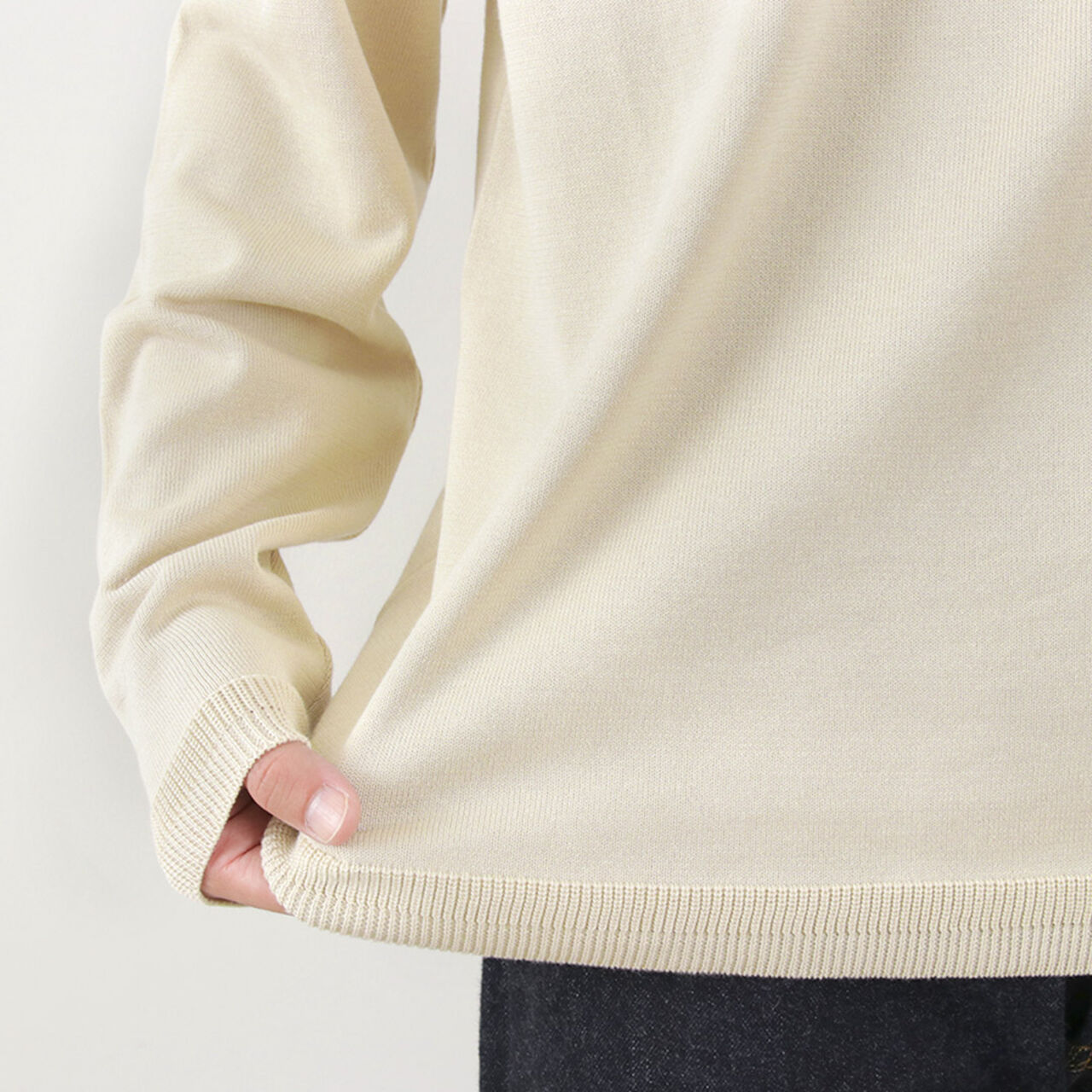 Long Sleeve Knit T-Shirt,, large image number 7