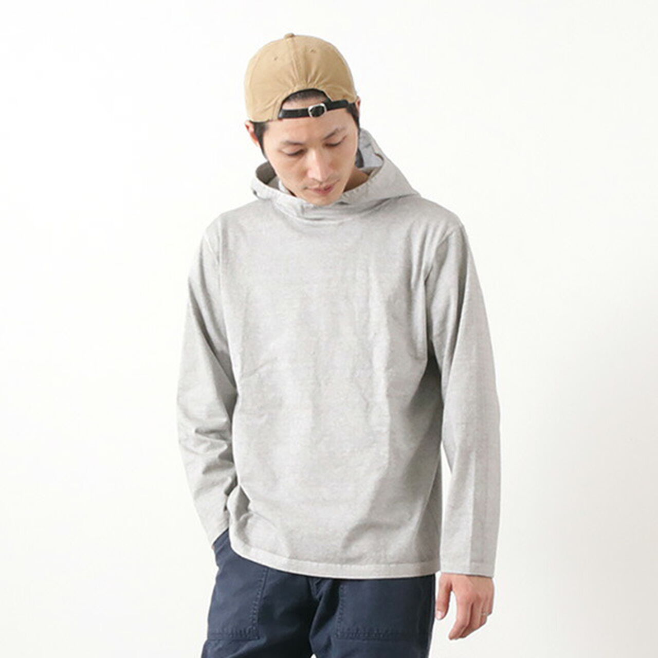 Pullover hooded T-shirt/long sleeves,, large image number 15