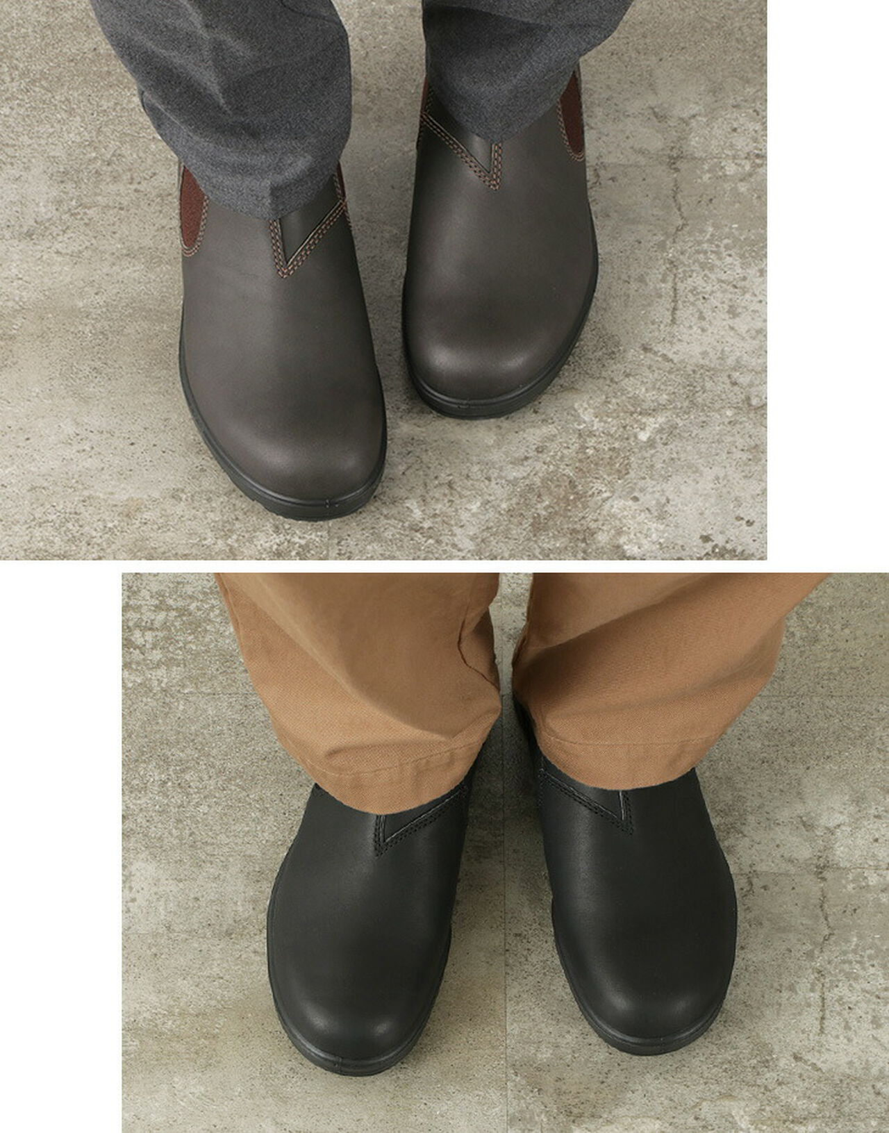 ORIGINALS Low cut side gore boots,, large image number 8