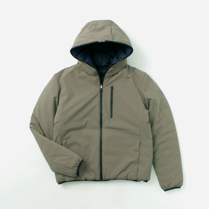 Ezra Synthetic Down Reversible Hooded Jacket