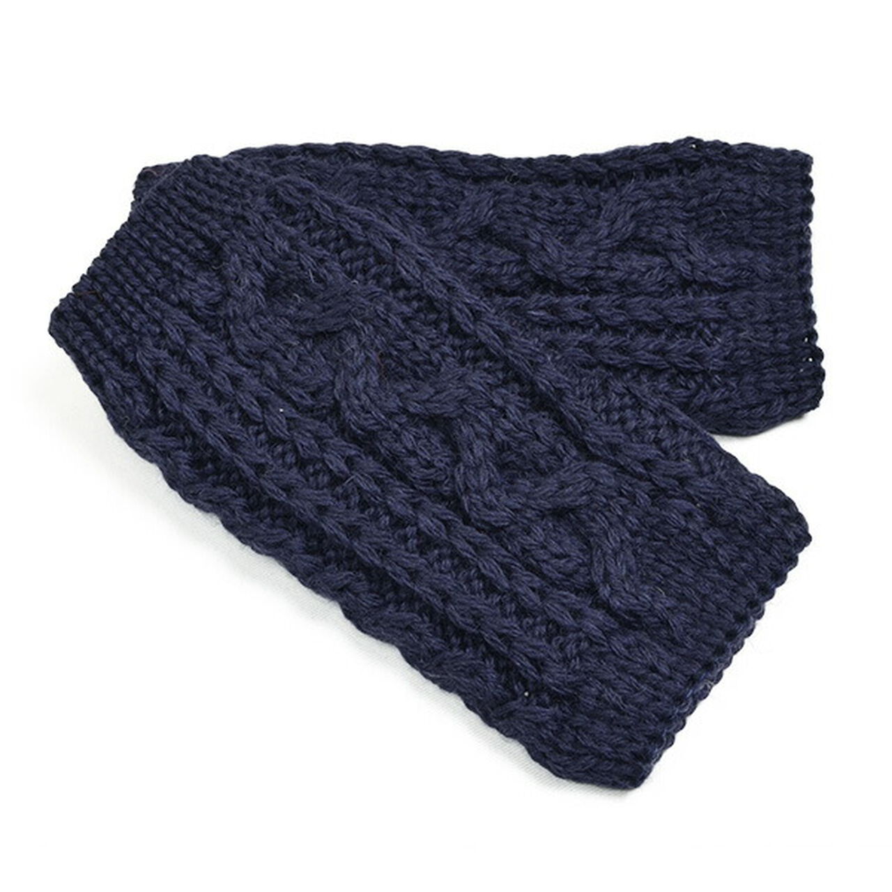Cable Knits Mittens,Navy, large image number 0
