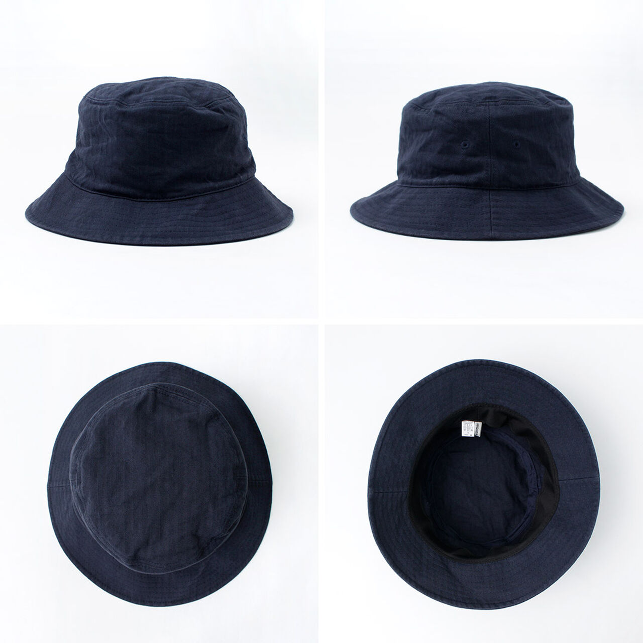 Bespoke Vintage Herringbone Bucket Hat,, large image number 10