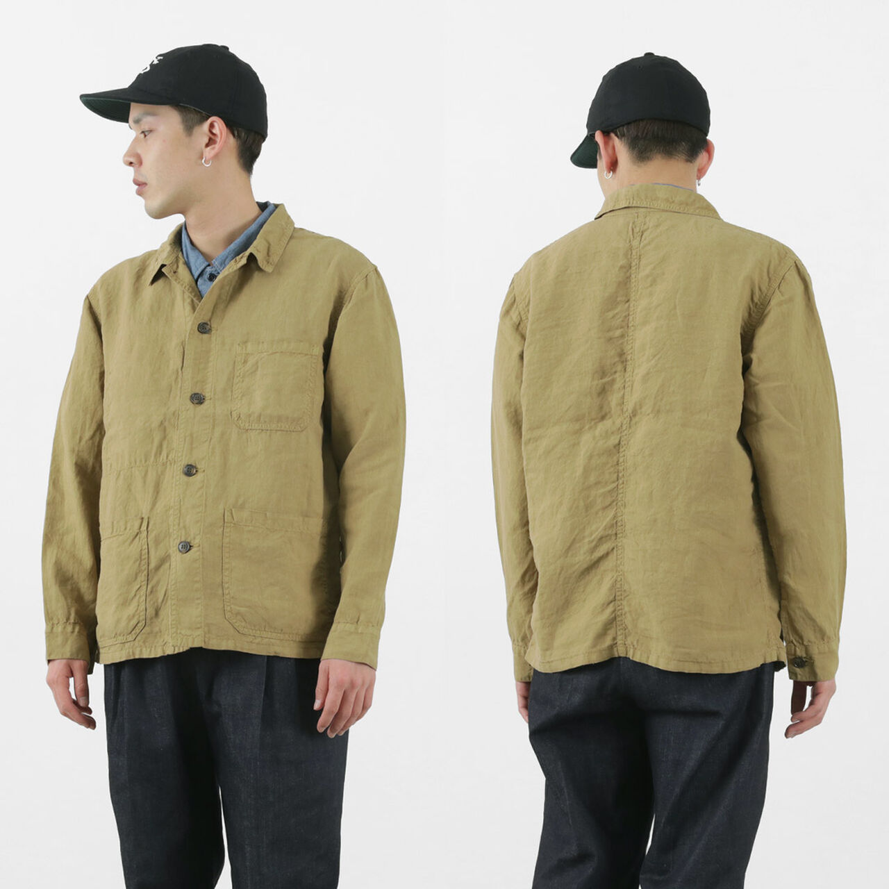 F2413 Hemp shirt jacket,, large image number 9