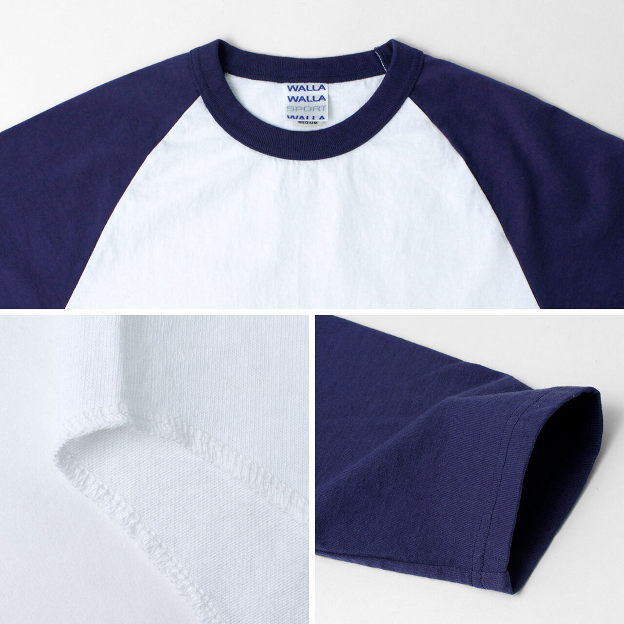 7/10 Sleeve 2 Tone Baseball T-Shirt,, large image number 15