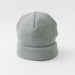 HEAVY WEIGHT KNIT CAP / Men's/Women's knit cap / Solid colour / Moukku-grey / Made in Japan / M09-9491 / HEAVY WEIGHT KNIT CAP,Grey, swatch