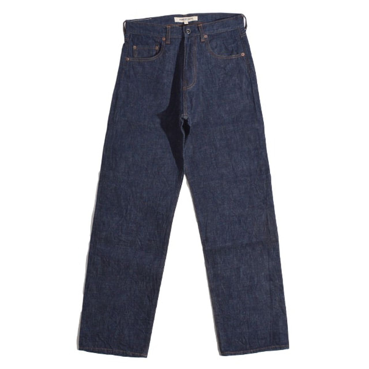 F1147 Wide denim 5P trousers,OneWash, large image number 0