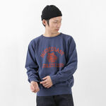 West Coast Athletic Club Raglan Sleeve Crew Neck Sweat Sweatshirt,Blue, swatch