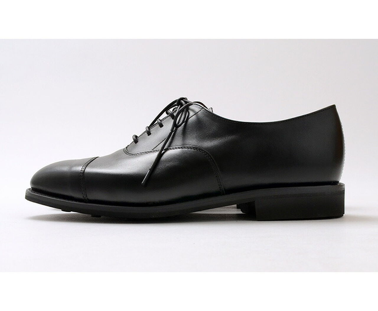 Cap Toe Oxford Leather Shoes,, large image number 4