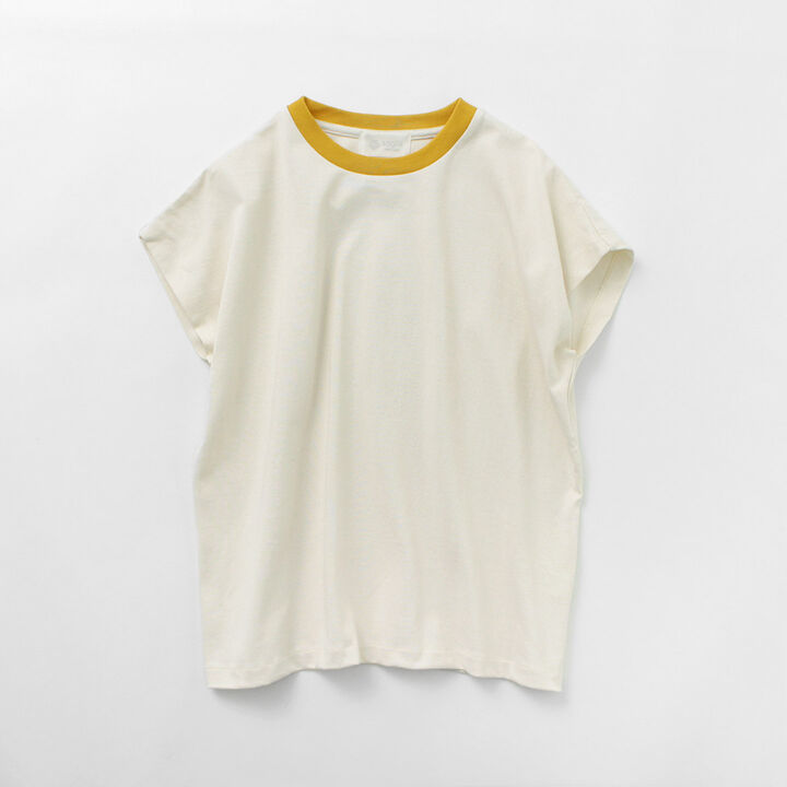 Open Ended French Sleeve T-Shirt Solid
