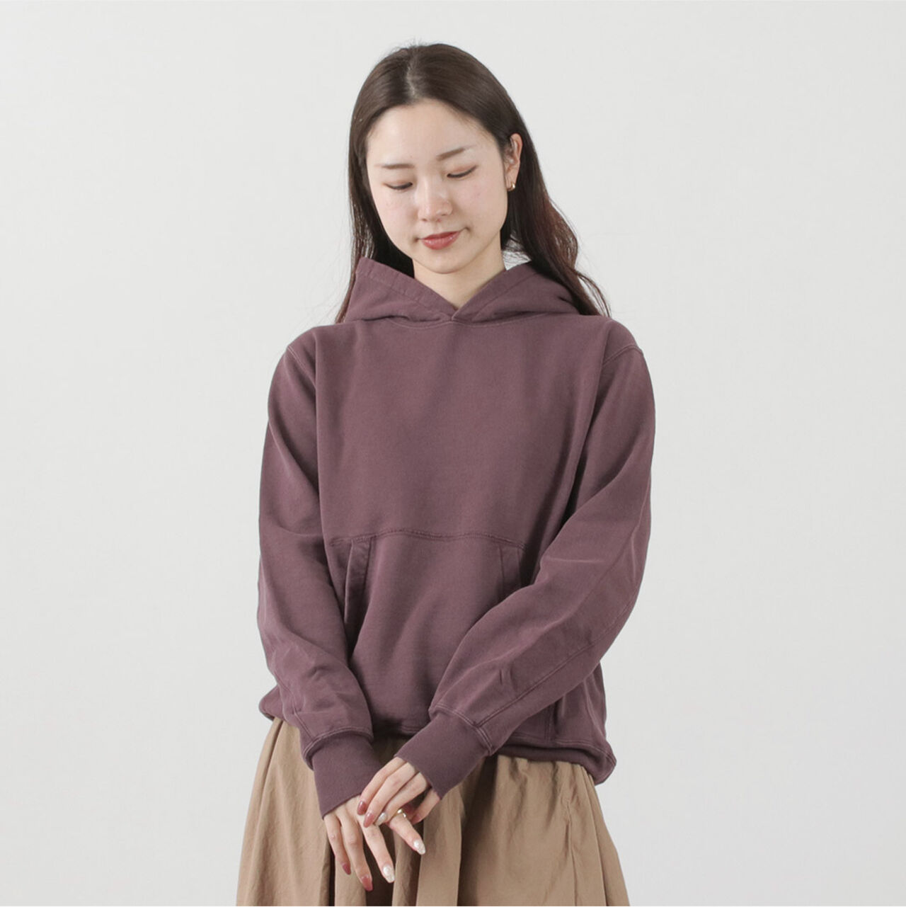 Color Special Order SP processed Lined Sweatshirt,Burgundy, large image number 0