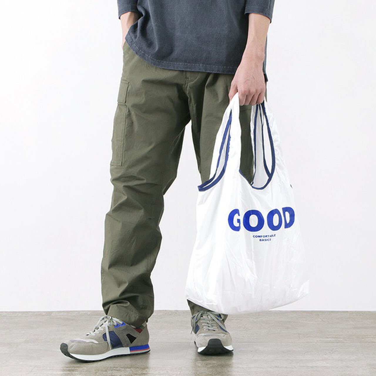 GOOD ON eco tote,White, large image number 0