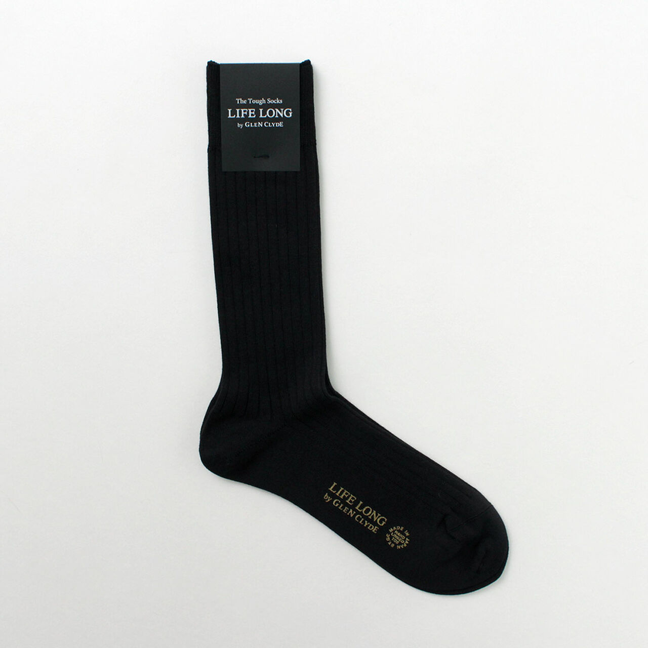 TS-5 Cotton and Cordura Rib Socks,Black, large image number 0
