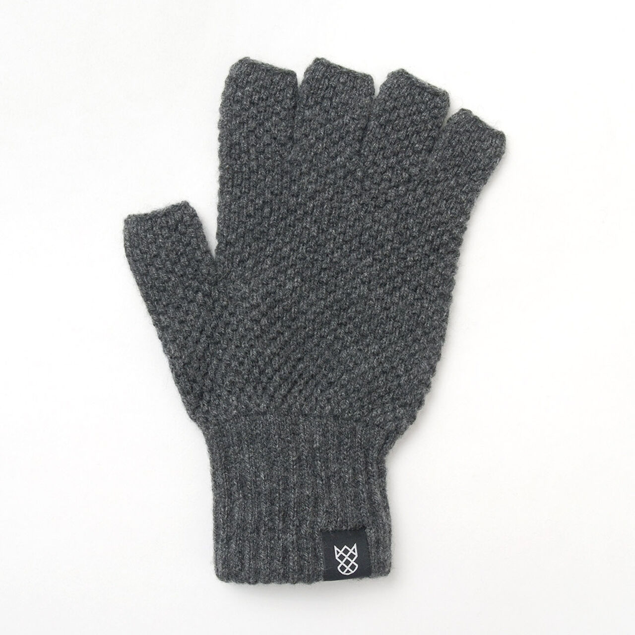 Special Order Tuck Stitch Half Finger Knit Glove,, large image number 8