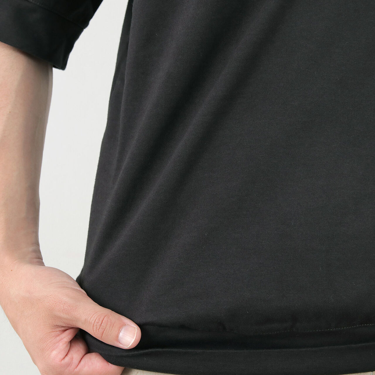 Hard Fabric Wide Pocket T-Shirt,, large image number 8