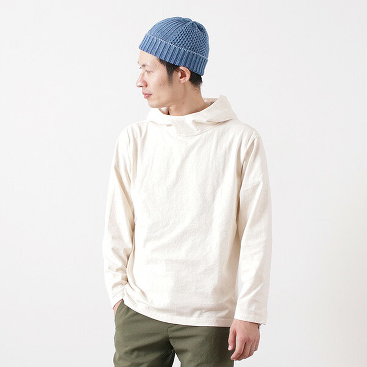 Pullover hooded T-shirt/long sleeves,, large image number 13