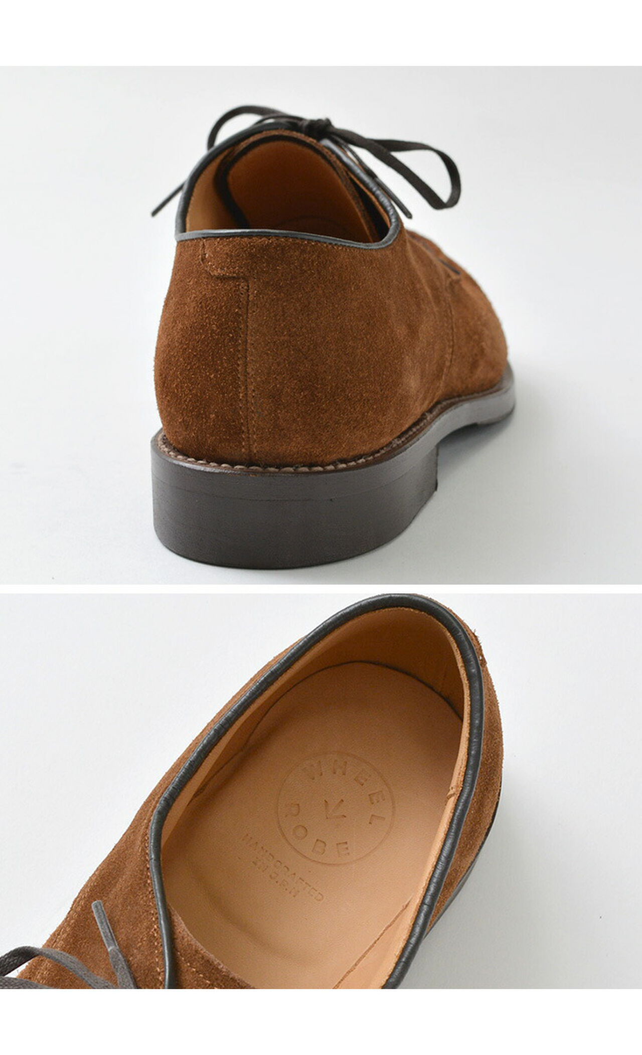 15078S Heavy Stitching Moc Toe Suede Shoes,, large image number 8