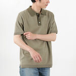 Knit Polo "Easy",Green, swatch