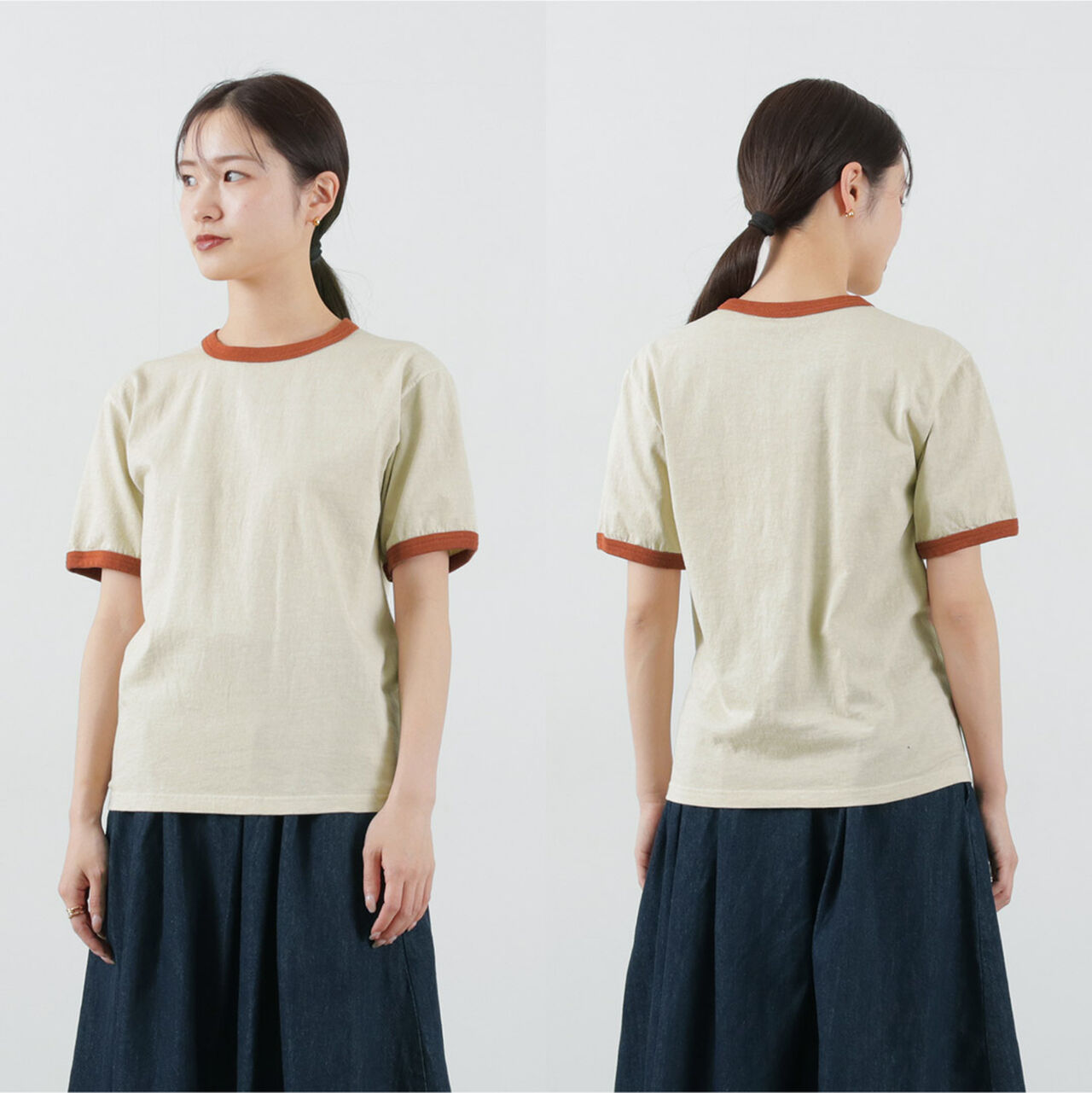 Short Sleeve Ringer T-Shirt,, large image number 10