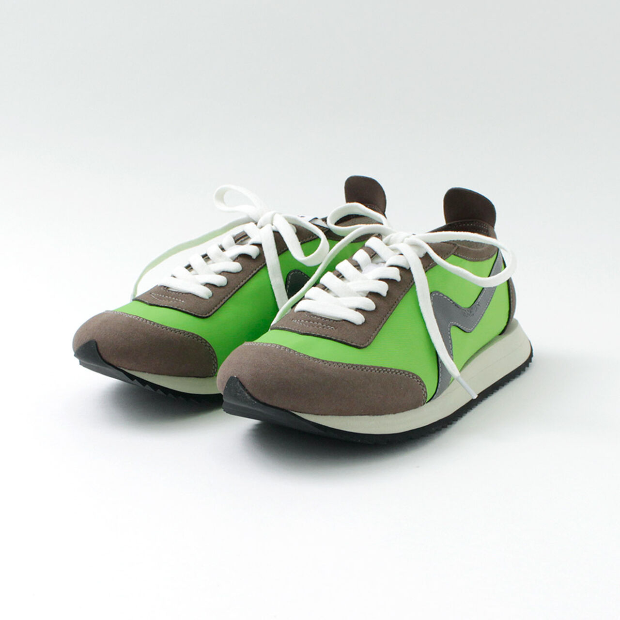 Nylon model Johnny A sneakers,Green, large image number 0