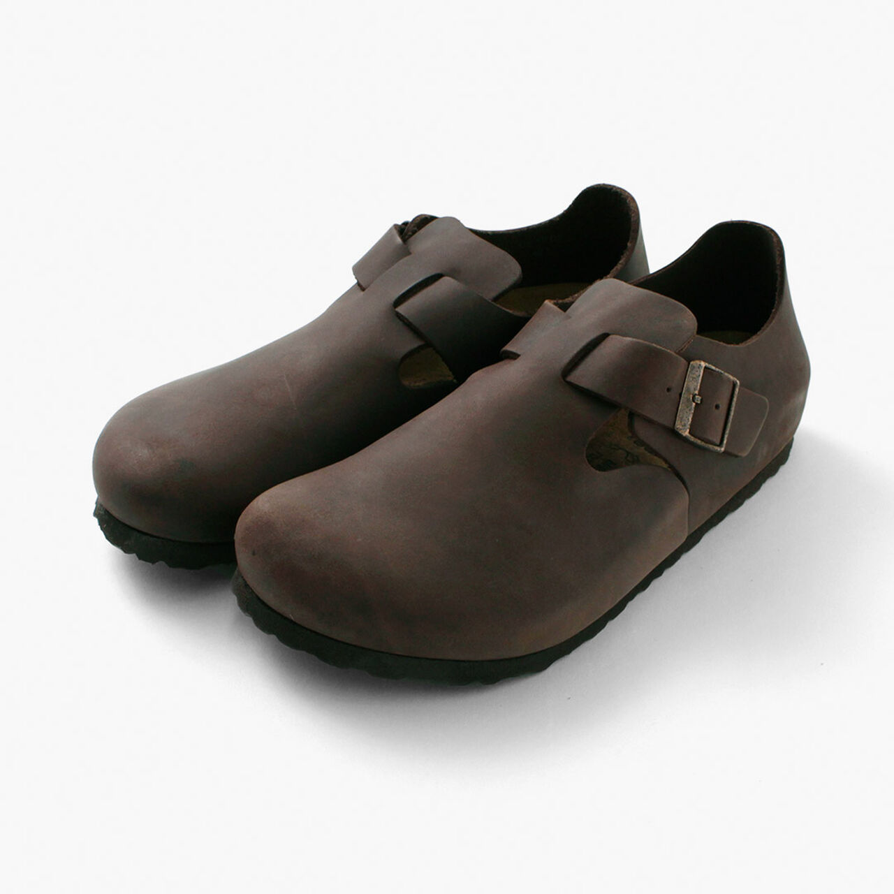 LONDON / Oiled Leather Oiled Nubuck Leather Shoes,, large image number 14