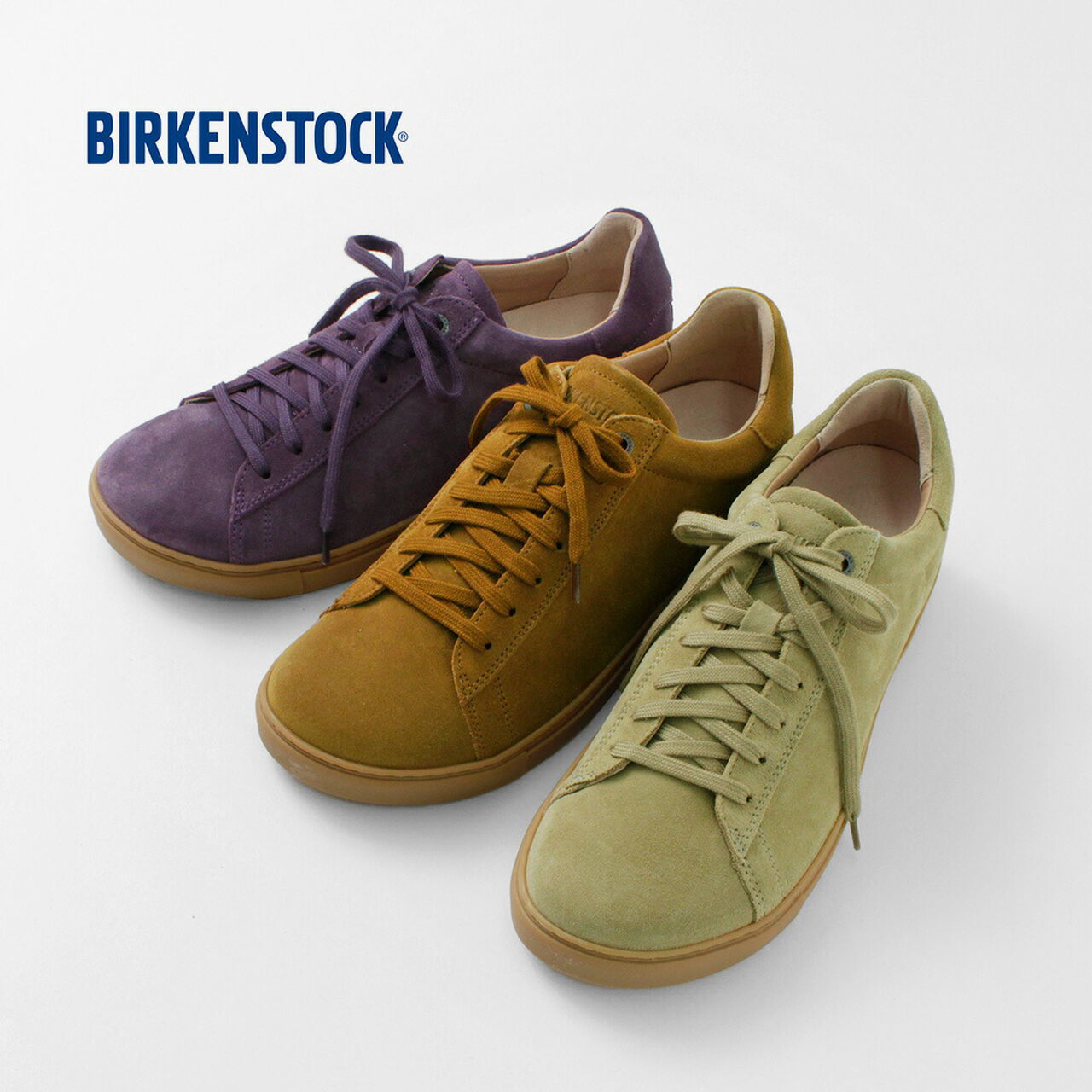 Bend Low / Suede Leather Velour Leather Leather Sneakers,, large image number 0
