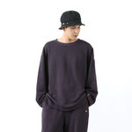 Special order BORN THIS WAY Loose Round 3/4 Sleeve T-Shirt,Purple, swatch