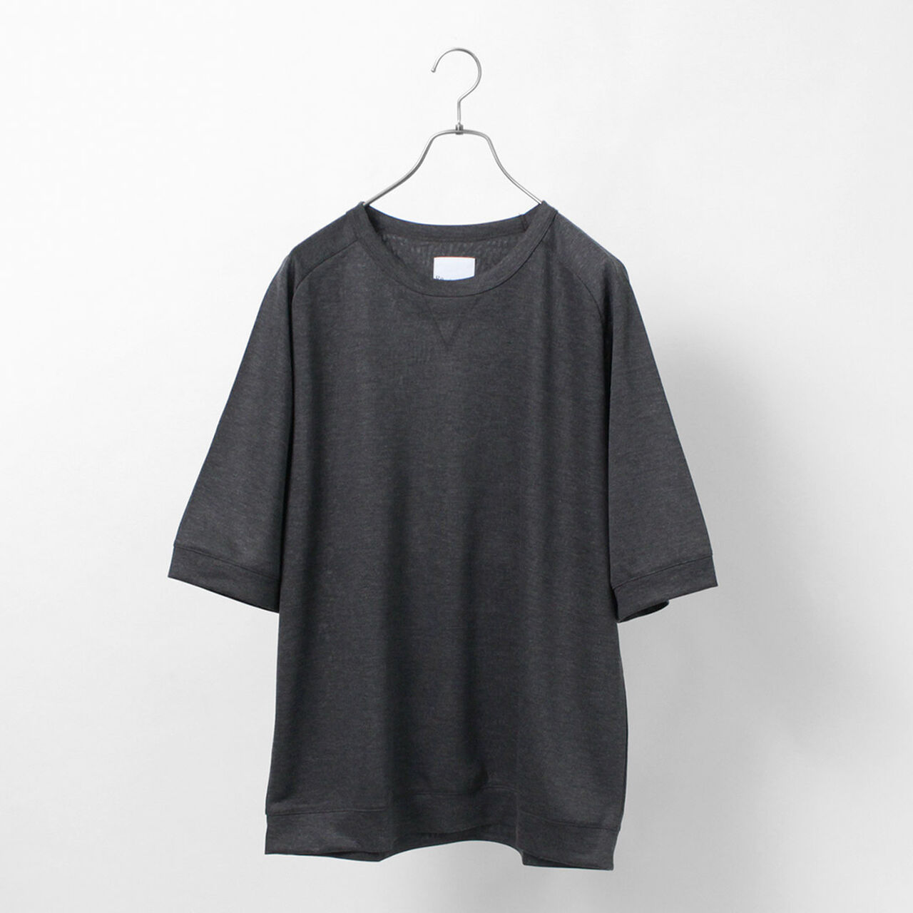 Viscose knit wide T-shirt,, large image number 3