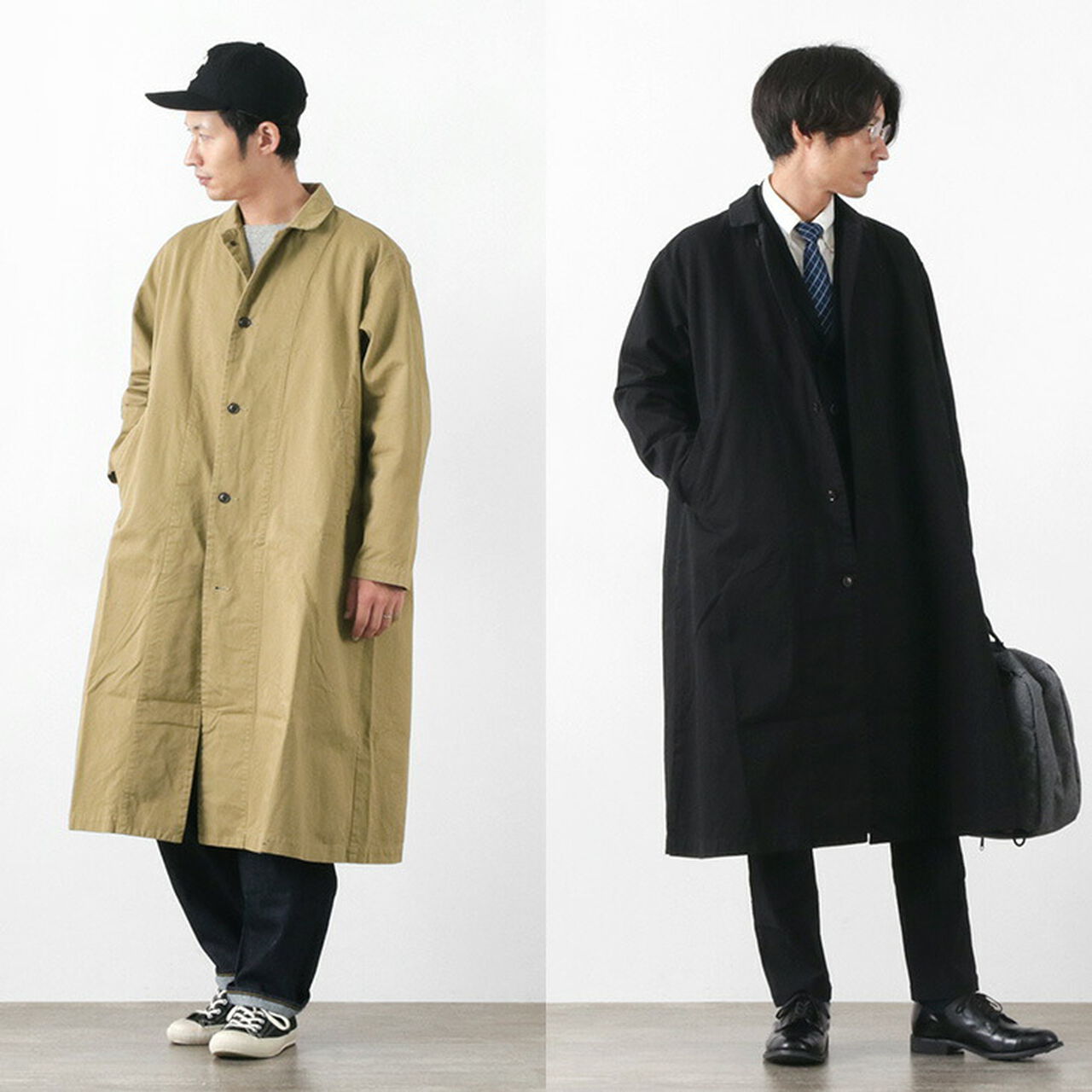 Chino Cloth Overcoat,, large image number 8
