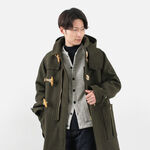 Holly Duffle Coat,Green, swatch