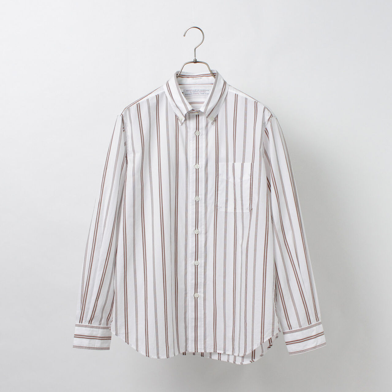 Random Stripe Button Down Shirt Classic Fit,, large image number 3