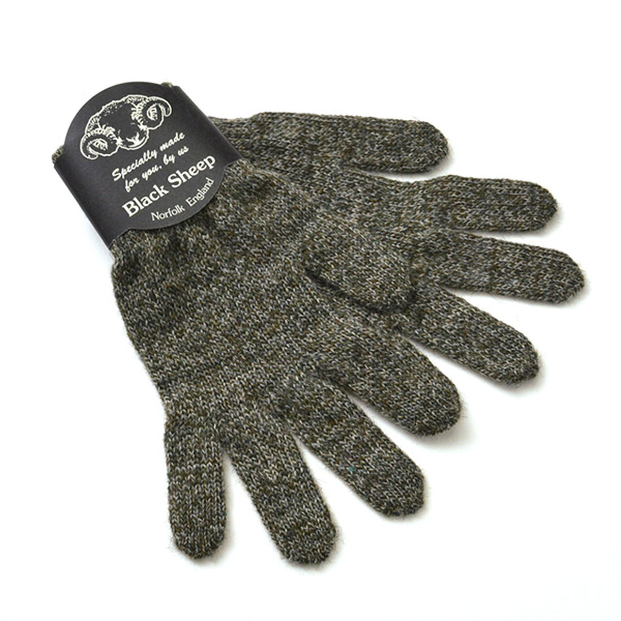GL07 knitted glove,DerbyTweed, large image number 0