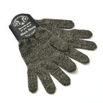 GL07 knitted glove,Brown, swatch