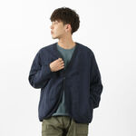 French Linen One Button Cardigan,Navy, swatch