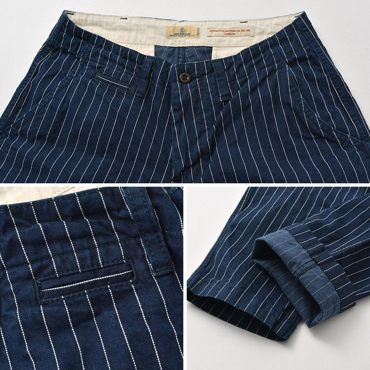 RJB1620 Special order Wide tapered chino stripe,, large image number 12