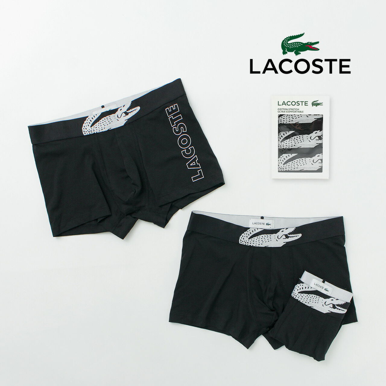 Croc Print 3 Pack Boxer Pants,, large image number 1