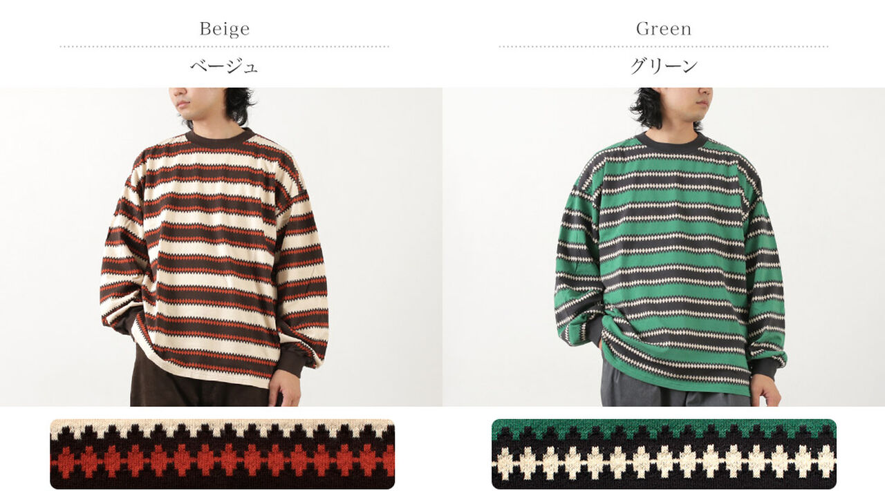Native Striped Long Tee,, large image number 2