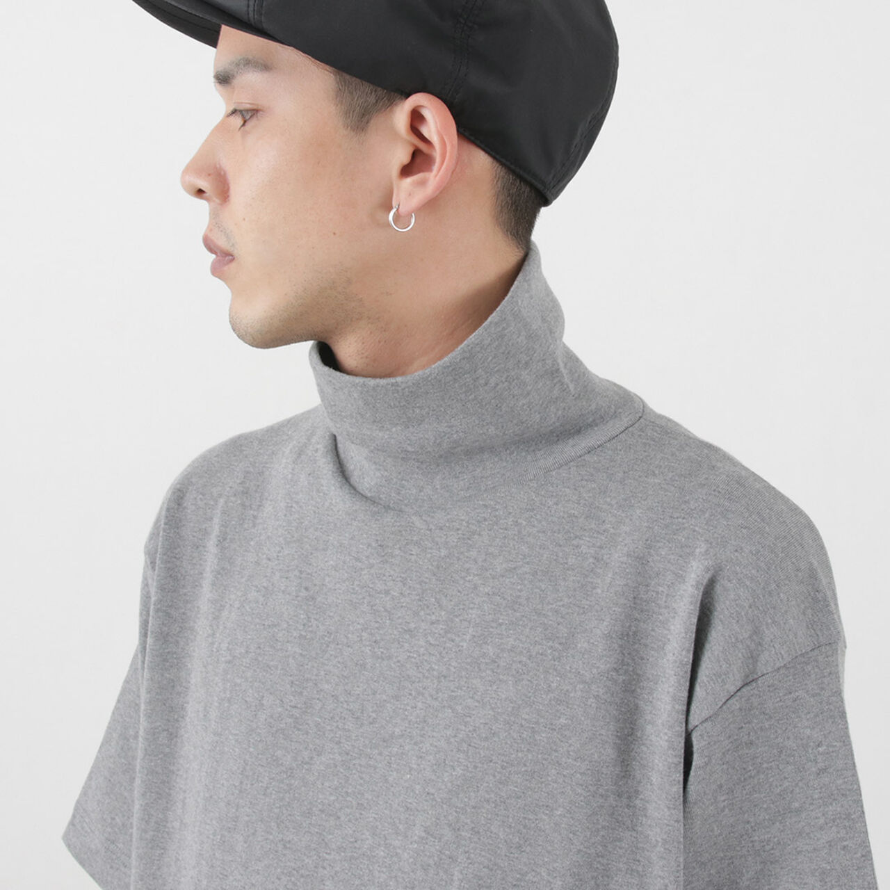 Squalo turtleneck relaxed fit t-shirt,, large image number 8