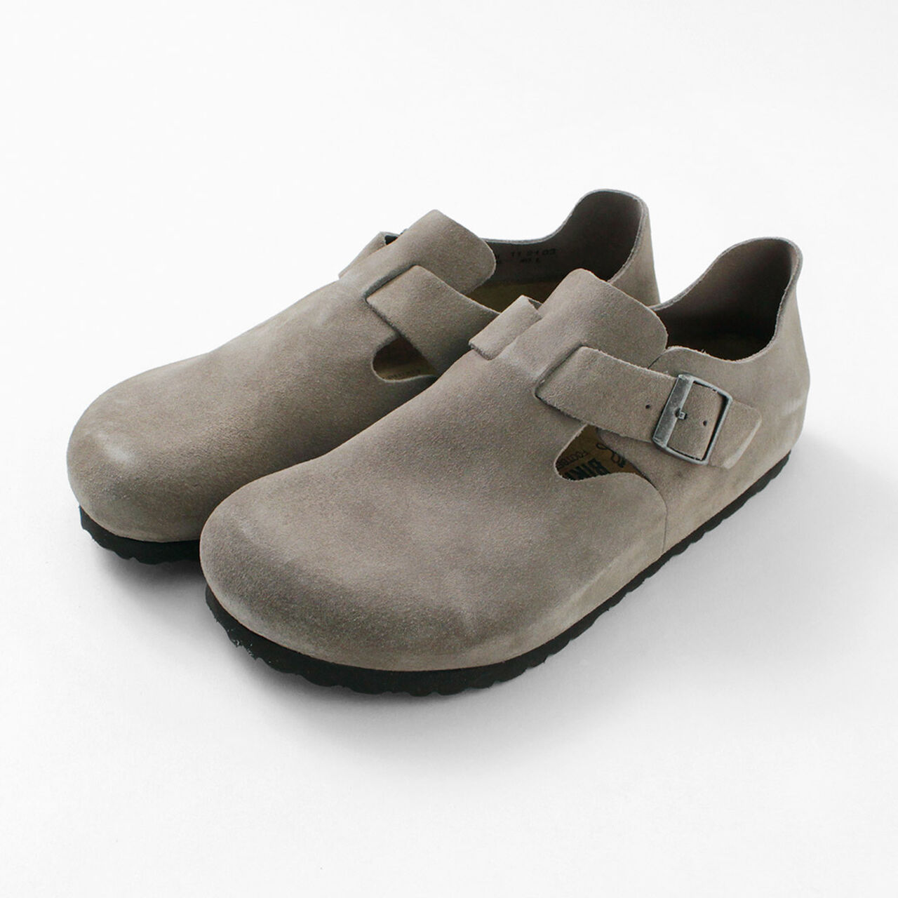 LONDON / SUEDE LEATHER VELOUR LEATHER SHOES,Taupe, large image number 0