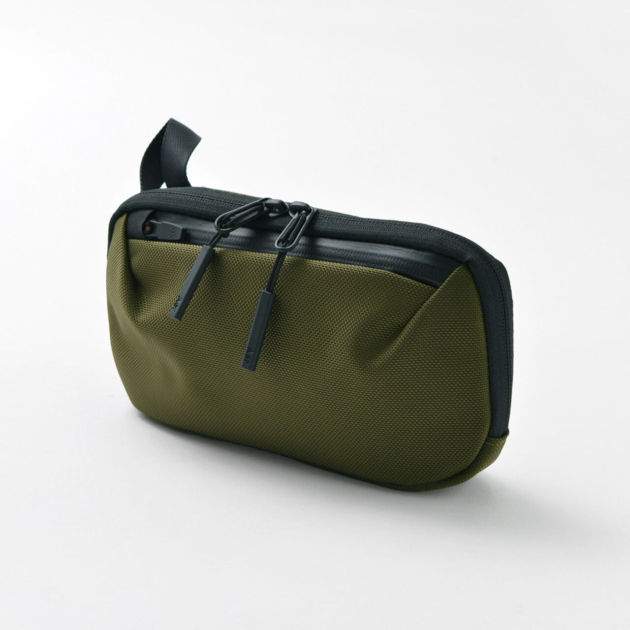 Slim pouch,Olive, large image number 0
