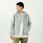 Active Tech Melange Sweatshirt Full Zip Hoodie,Grey, swatch