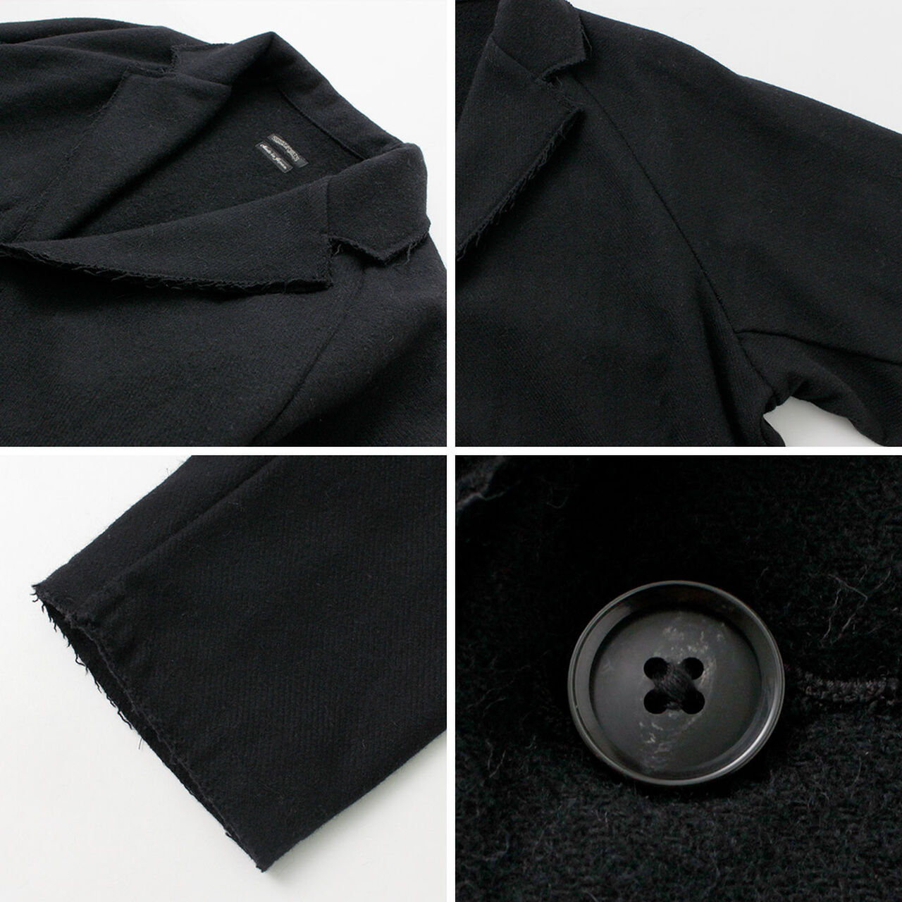Cut-off Notch Collar 2 Button Jacket,, large image number 12