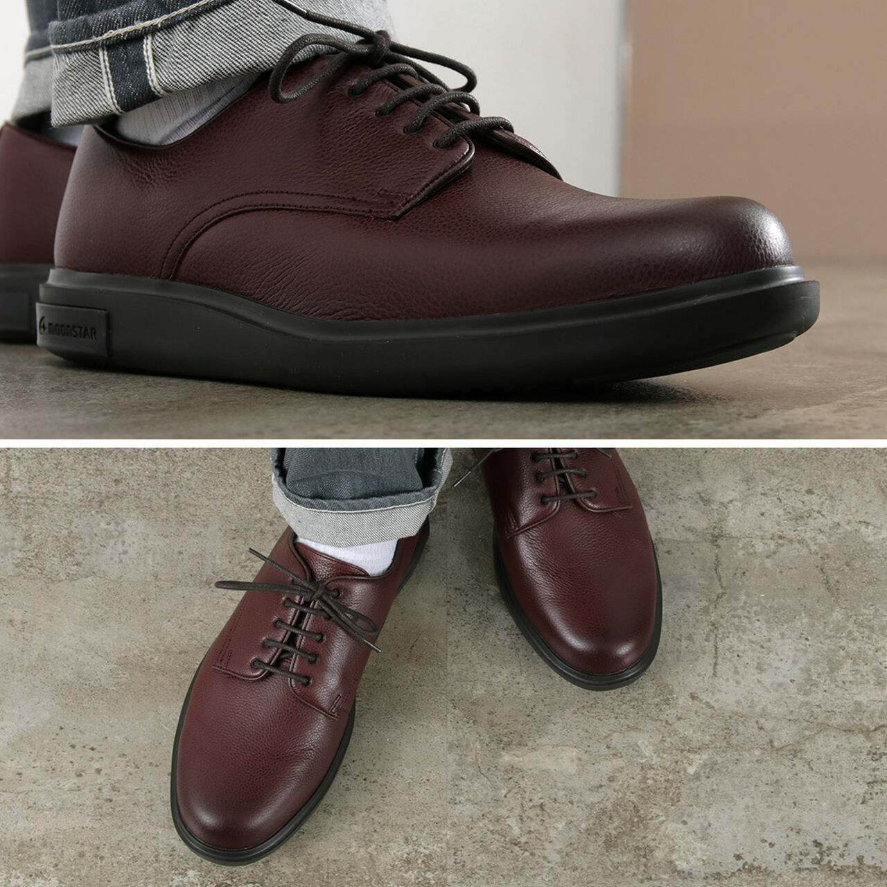 Breathable Waterproof Leather Derby Shoes,, large image number 7