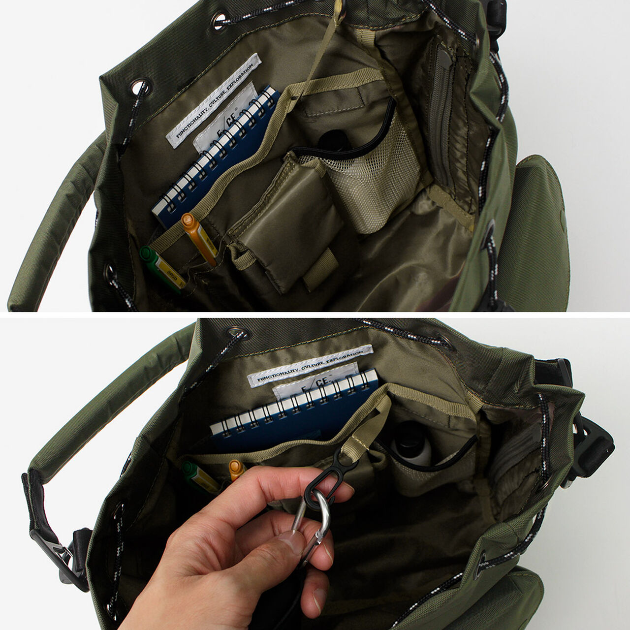 Tactical 2-way drawstring bag,, large image number 8