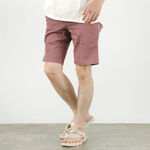 Special order RJB3291 French Slim Trouser Shorts,Bordeaux, swatch