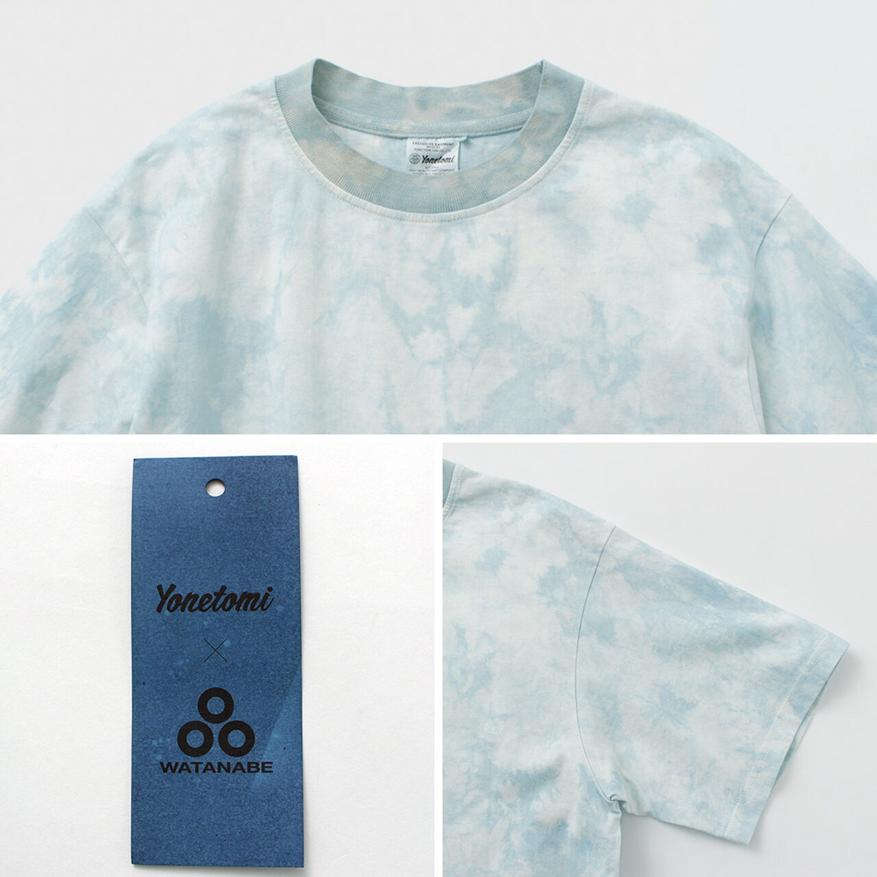 Yonetomi×Watanabes garment dye T-shirt,, large image number 11