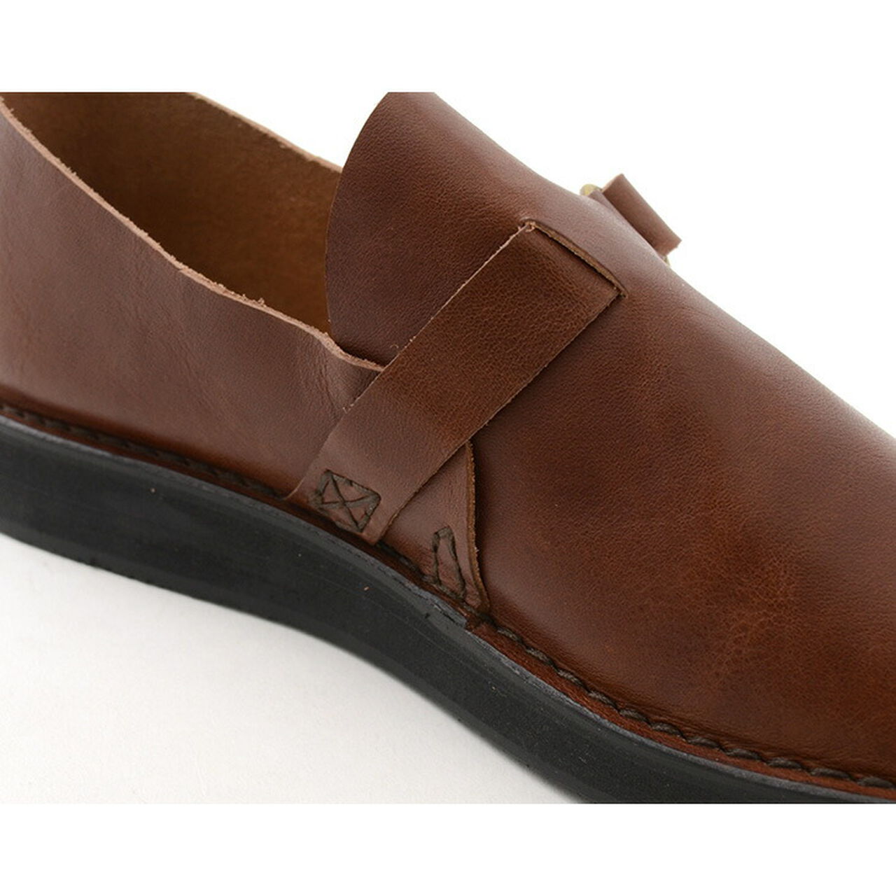 Leather slip-on with double ring buckle,, large image number 6